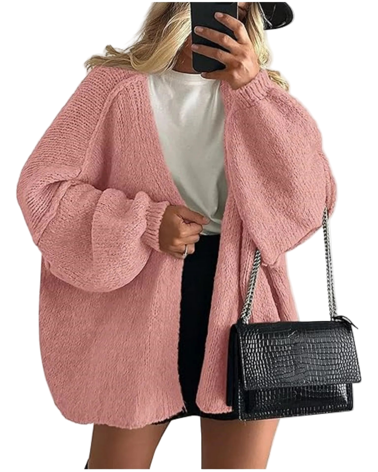 Oversized Cardigan Sweater