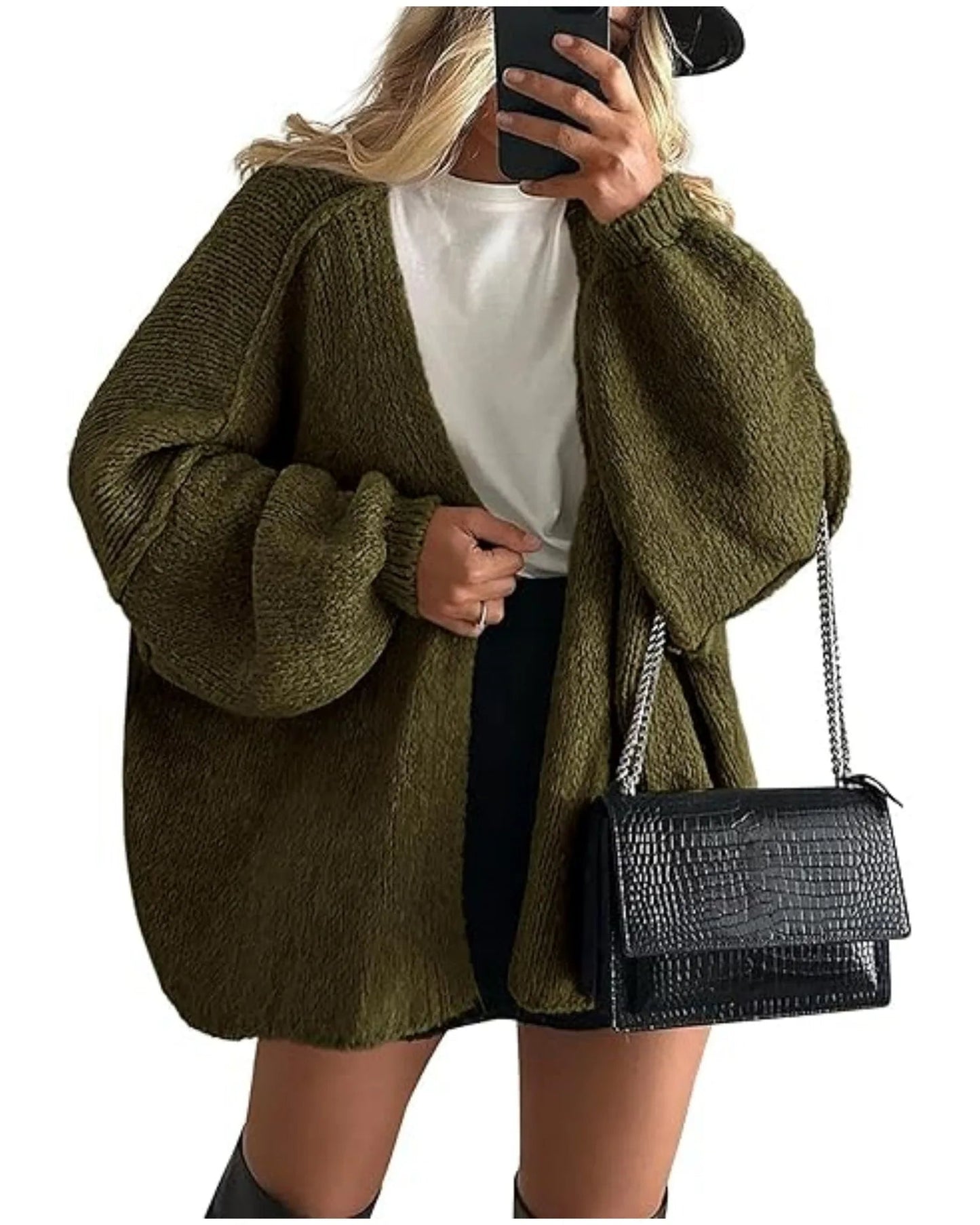 Oversized Cardigan Sweater