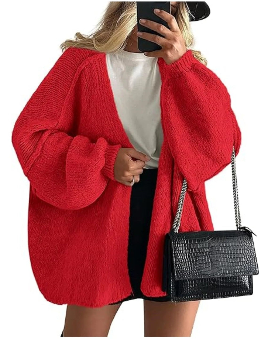 Oversized Cardigan Sweater