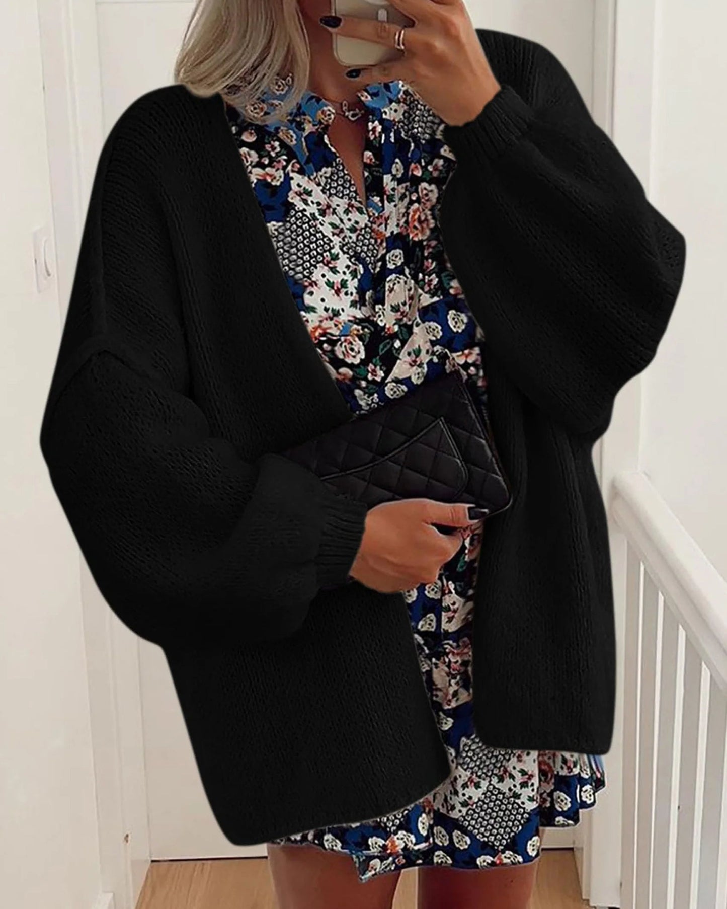 Oversized Cardigan Sweater