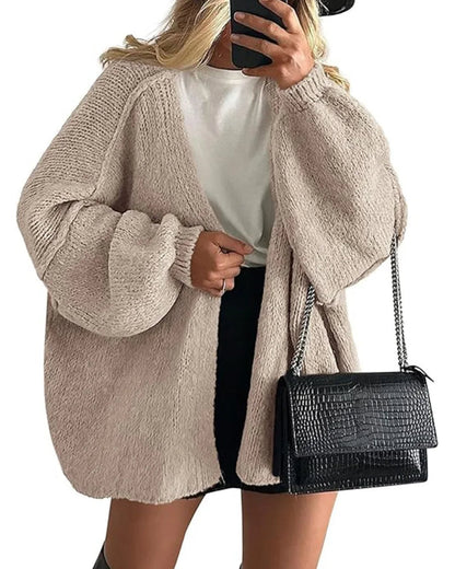 Oversized Cardigan Sweater